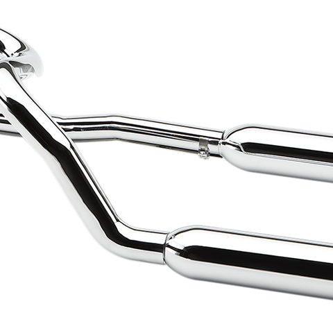 COBRA True Dual Headpipes - Chrome - '07-'08 FL 6251 - Team Dream Rides