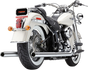 COBRA True Dual Exhaust - Billet Tip - '07-'11 Softail 6985 - Team Dream Rides