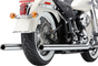 COBRA True Dual Exhaust - Billet Tip - '12-'17 Softail 6986 - Team Dream Rides