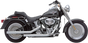 COBRA Dragster Exhaust - '86-'06 Softail 6810T - Team Dream Rides