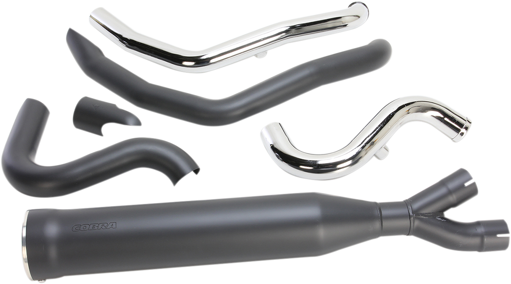 COBRA Power Pro RPT Exhaust - Black - '12-'17 Dyna 6468B