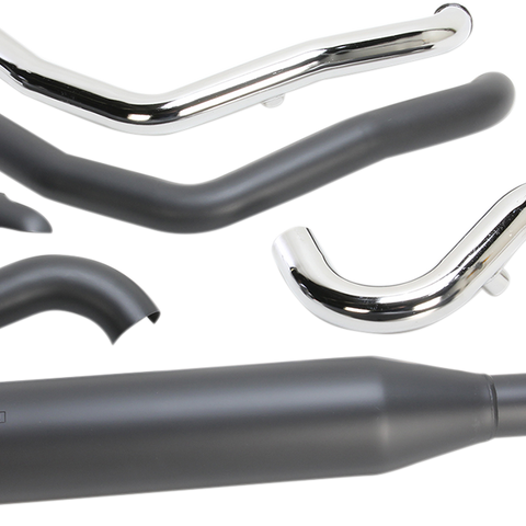 COBRA Power Pro RPT Exhaust - Black - '12-'17 Dyna 6468B - Team Dream Rides