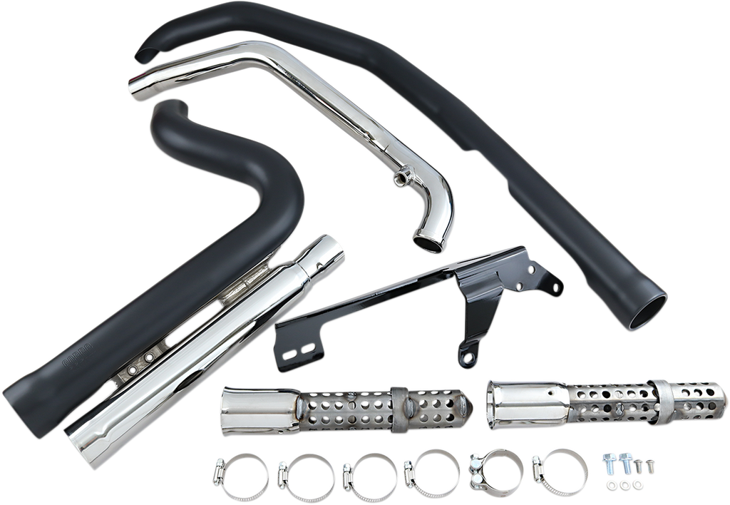 COBRA 909 Exhaust - Black - '07-'13 XL 6704B