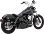 COBRA 909 Exhaust - Black - '12-'17 Dyna 6708B - Team Dream Rides