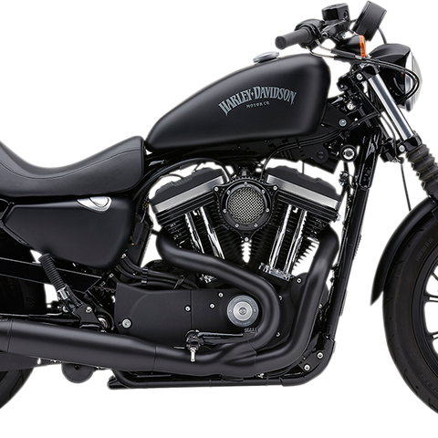 COBRA 2-into-1 El Diablo Exhaust System - Black - 3-1/2