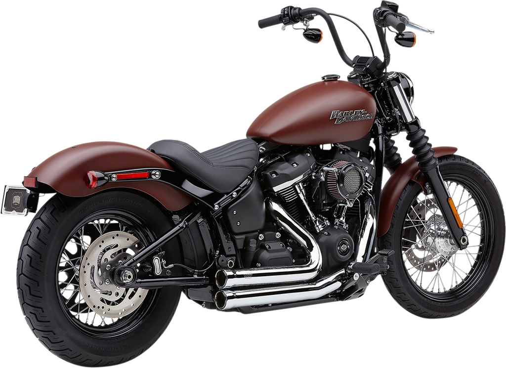 COBRA 909 Exhaust - Chrome - '18-'20 Softail 6712