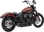 COBRA Speedster Slashdown Exhaust - '18-'20 Softail 6853B - Team Dream Rides