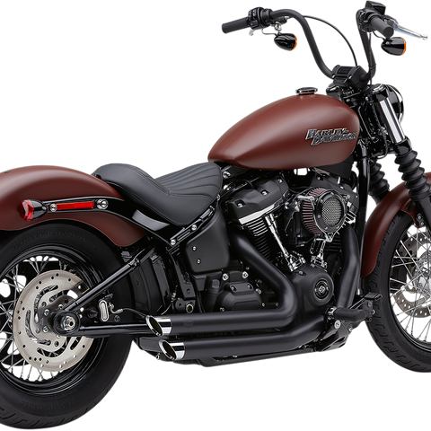 COBRA Speedster Slashdown Exhaust - '18-'20 Softail 6853B - Team Dream Rides