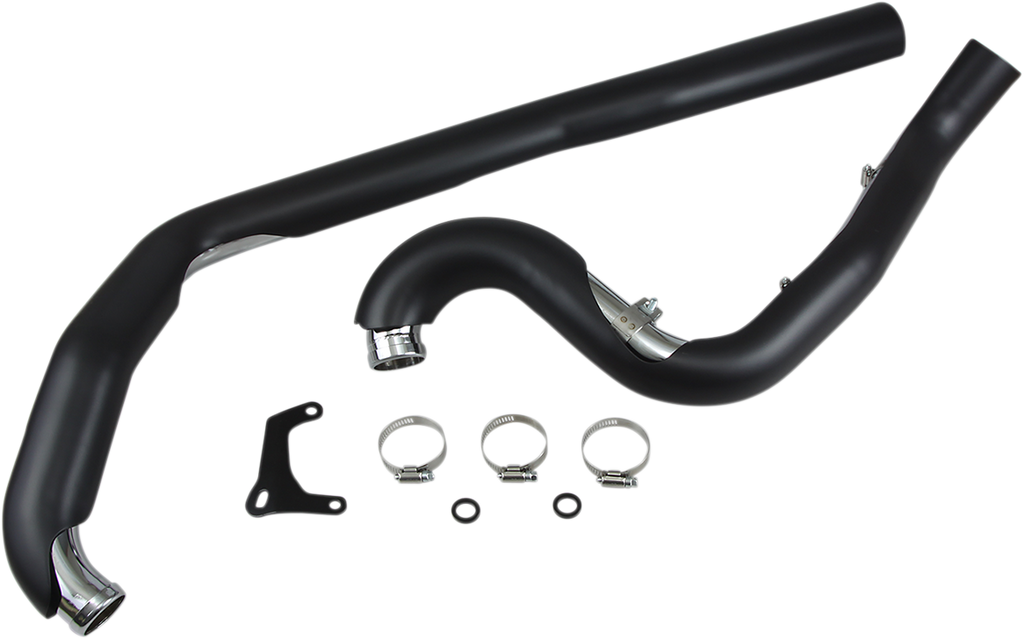 COBRA True Dual Headpipes - Black - '95-'06 FL 6250RB - Team Dream Rides
