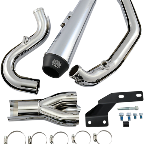 COBRA El Diablo Exhaust - Chrome - '07-'11 Softail 6484 - Team Dream Rides