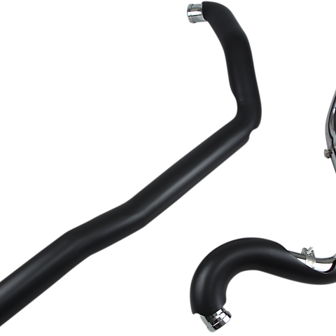 COBRA True Dual Headpipes - Black - '07-'08 FL 6251RB - Team Dream Rides