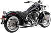 COBRA El Diablo Exhaust - Chrome - '88-'06 Softail 6485