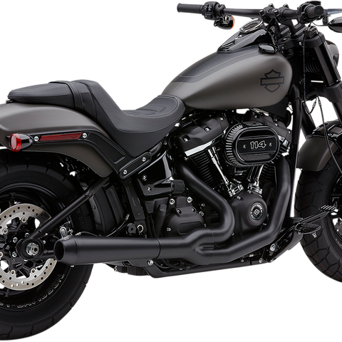 COBRA El Diablo Exhaust - Black - '18-'19 FXFB/S 6474B - Team Dream Rides