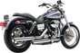 COBRA Slashcut Mufflers - Chrome - '95-'17 FXD 6005 - Team Dream Rides