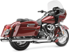 COBRA 3" Mufflers - Chrome - '95-'16 Bagger 6020