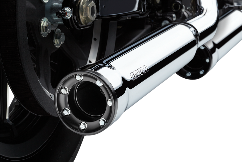 COBRA 3" RPT Mufflers - Chrome 6081 - Team Dream Rides