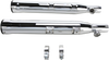 Cobra 3-Inch RPT Mufflers for 2000-2006 Harley Softail - Chrome (Part 6054)