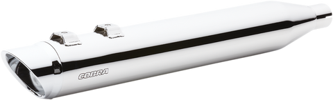 COBRA Chrome Tri Glide Mufflers 6301 - Team Dream Rides