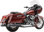 COBRA RPT 3" Mufflers - Black - '95-'16 Bagger 6070RB - Team Dream Rides