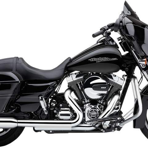 COBRA Neighbor Hater Mufflers for '95-'16 Bagger - Chrome 6107 - Team Dream Rides