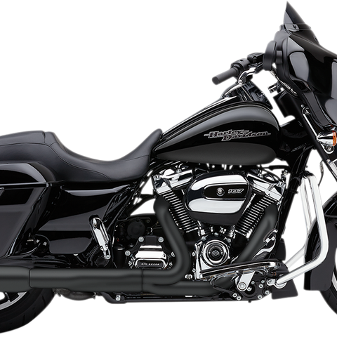 COBRA Power Flo Mufflers for '95-'16 FL - Black 6215RB - Team Dream Rides