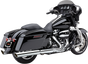 COBRA 909 Slip-On Mufflers for FL - Chrome 6108 - Team Dream Rides