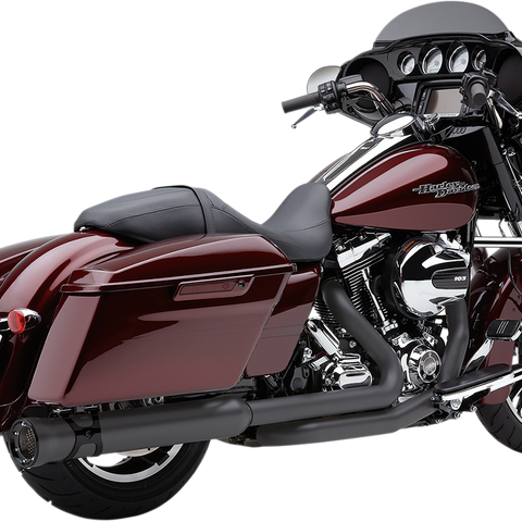 COBRA Race Pro Mufflers - Black - FL 6216RB - Team Dream Rides