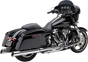 COBRA 909 Uppercut Mufflers for '95-'16 FL - Chrome 6268 - Team Dream Rides