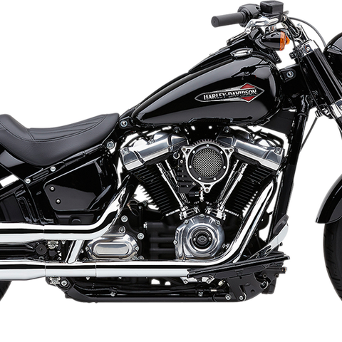COBRA Neighbor Hater Mufflers for Softail - Chrome 6047 - Team Dream Rides