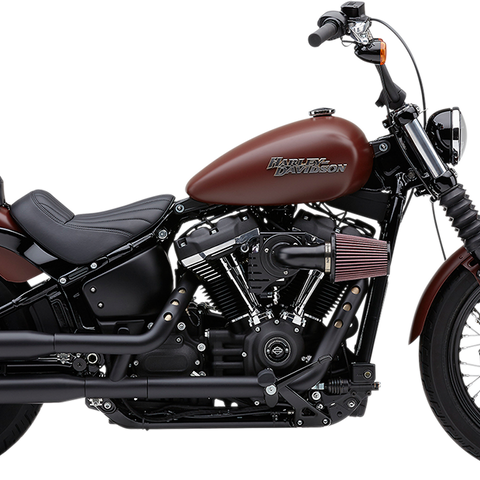COBRA RPT Mufflers for Softail - Black 6057B - Team Dream Rides