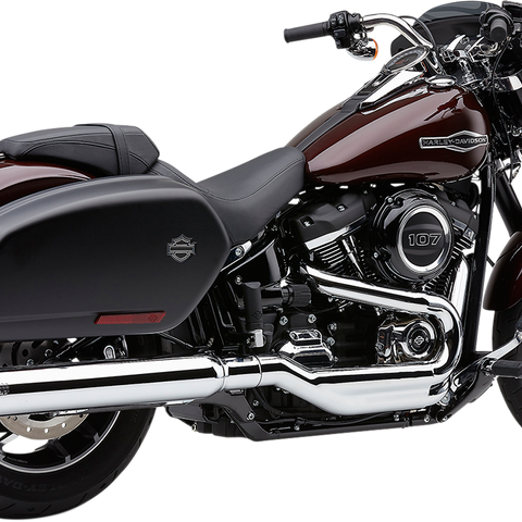 COBRA Dual Cut Muffler for FLSB - Chrome 6521 - Team Dream Rides