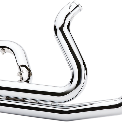 COBRA Powerport Headpipes - Chrome - '10-'16 Bagger 6253 - Team Dream Rides