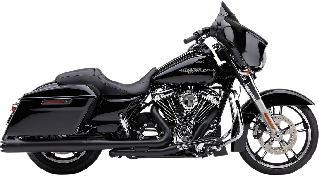 COBRA Pro Chamber Headpipes - Black 6255RB - Team Dream Rides