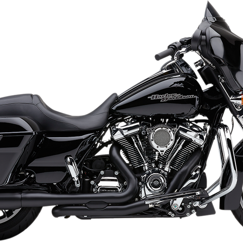 COBRA Pro Chamber Headpipes - Black 6255RB - Team Dream Rides