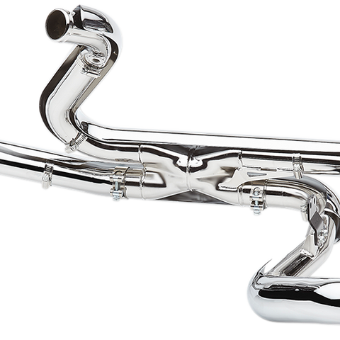 COBRA Pro Chamber Headpipes for Trike - Chrome 6256 - Team Dream Rides