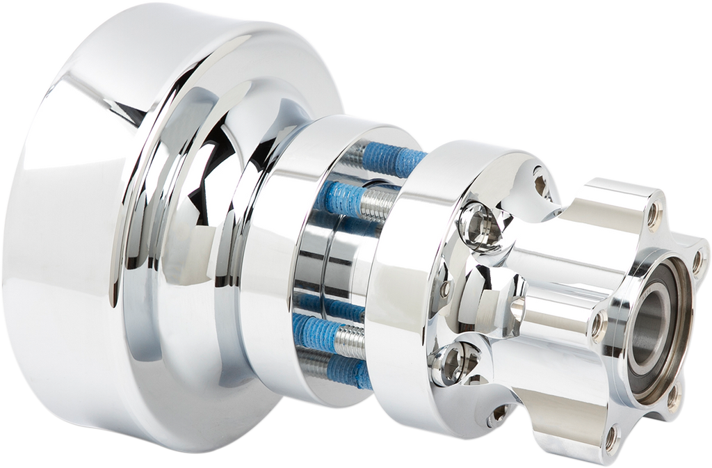 Arlen Ness Cartridge Rear Hub Kit for '09-25 Touring & Trike with Chrome Finish, Part 71-701
