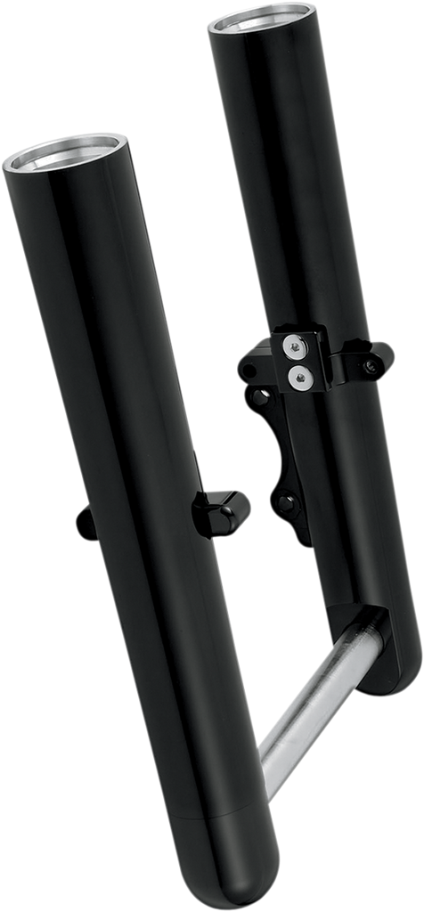 ARLEN NESS 06-502 Black Anodized Smooth Fork Legs for 2008–2013 FLT Touring Models