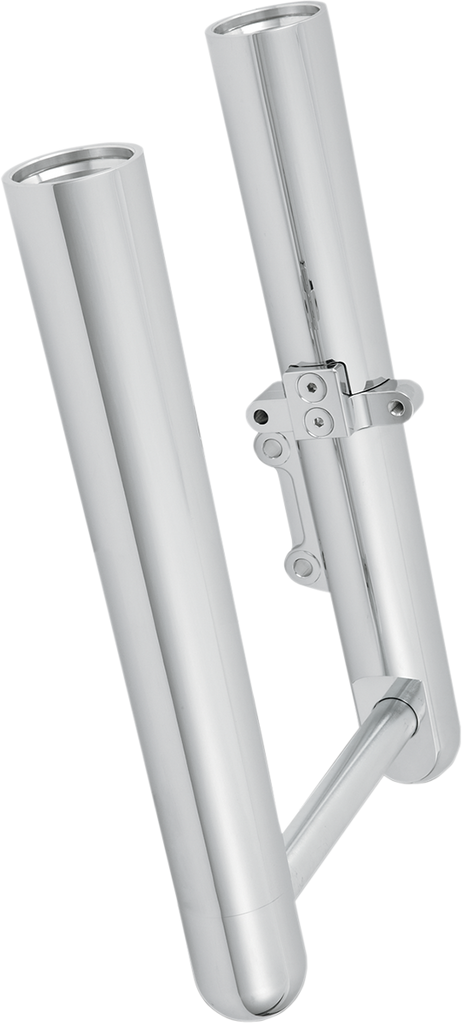 ARLEN NESS Hot Legs Custom Single Disc Fork Legs for Harley FLST '00-'06 with Chrome Finish, Part #06-554