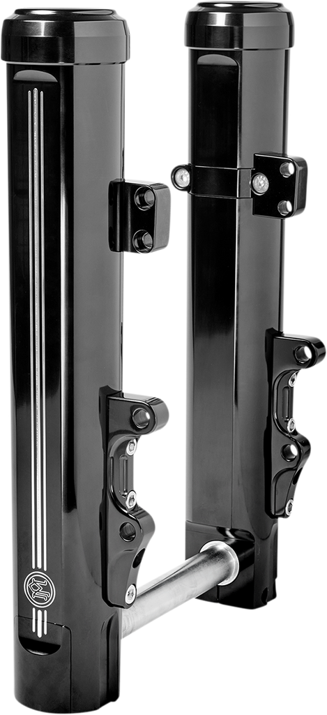 PERFORMANCE MACHINE (PM) Fork Leg - 49 mm - Lower - Contrast Cut - Dual Disc 0208-2177-BM - Team Dream Rides