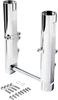 PERFORMANCE MACHINE (PM) Fork Legs - Chrome - Lower - Dual Disc 0208-2173-CH - Team Dream Rides