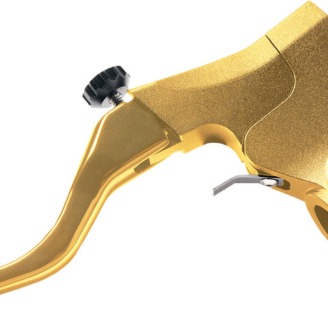 PERFORMANCE MACHINE (PM) Clutch Lever Assembly - Gold Ops 0062-2107M-SMG - Team Dream Rides