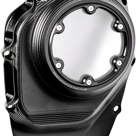 PERFORMANCE MACHINE (PM) Cam Cover - Vision - Black Ops - M8 0177-2082M-SMB - Team Dream Rides