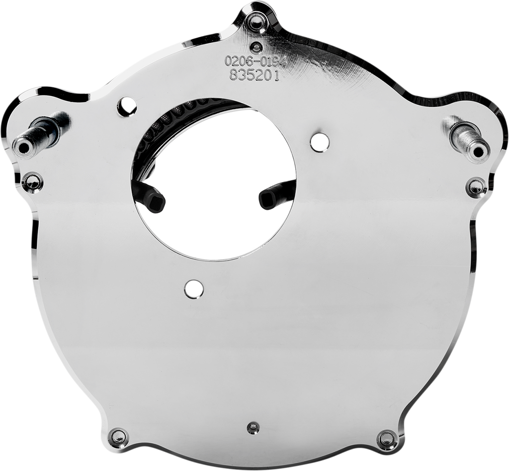 PERFORMANCE MACHINE (PM) Vision Air Cleaner - Chrome 0206-2156-CH - Team Dream Rides