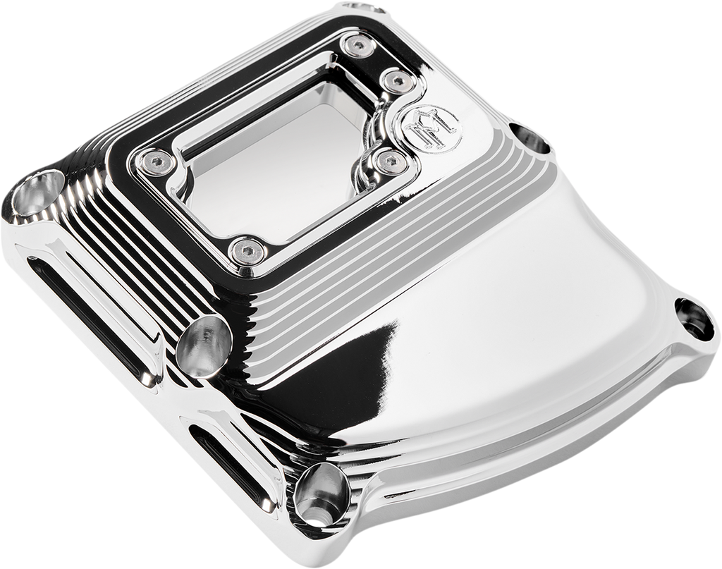 PERFORMANCE MACHINE (PM) Transmission Cover - Chrome - Touring 0203-2020M-CH