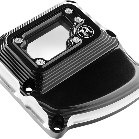 PERFORMANCE MACHINE (PM) Transmission Cover - Contrast Cut* - Touring 0203-2020M-BM - Team Dream Rides