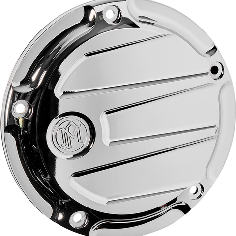 PERFORMANCE MACHINE (PM) Derby Cover - Chrome 0177-2075M-CH - Team Dream Rides