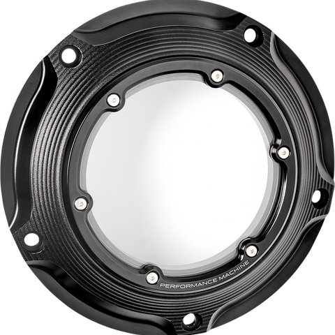 PERFORMANCE MACHINE (PM) Derby Cover - Black Ops* - Touring 0177-2083M-SMB - Team Dream Rides