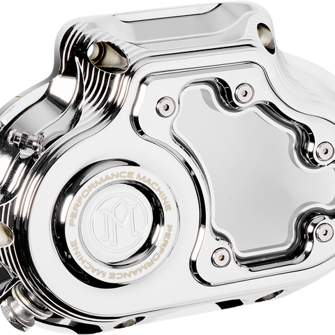 PERFORMANCE MACHINE (PM) Transmission Cover - Chrome - Hydraulic - Touring 0177-2080M-CH - Team Dream Rides