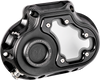 PERFORMANCE MACHINE (PM) Transmission Cover - Black Ops* - Hydraulic - Touring 0177-2080M-SMB