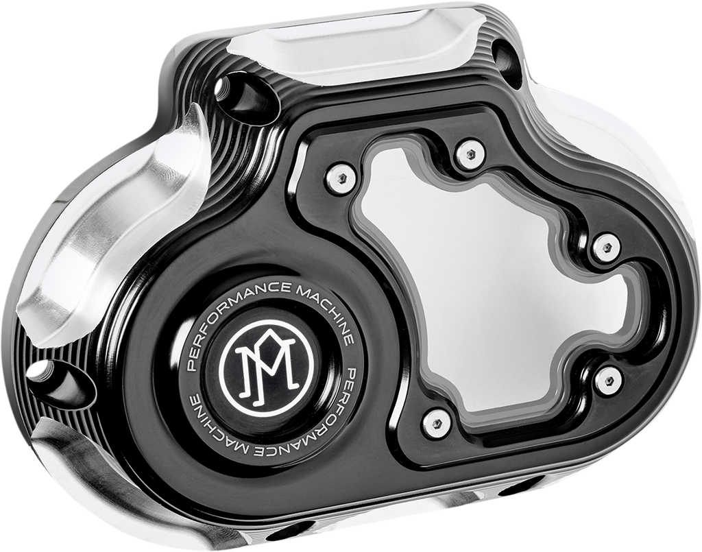 PERFORMANCE MACHINE (PM) Transmission Cover - Contrast Cut* - M8 Softail 0177-2081M-BM